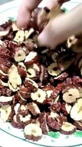 táo đỏ cắt lát sấy giòn hàng đẹp (túi 400g)