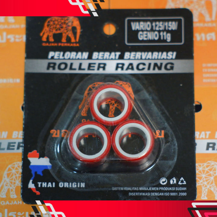 Roller Racing 11 gram Honda Vario CBS / 125 / 150 / Genio / PCX 150 ...
