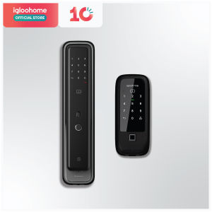 BUNDLE igloohome Mortise Touch Digital Lock with Gate Lock Fingerprint Unlock 3 Years Warranty