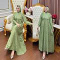 ZIFA FASHION // COD // ANINDYA DRESS KATUN BORDIR // GAMIS KATBOL LD 110CM PB 140CM // GAMIS KATUN BORDIR BOLONG KEKINIAN // BUSANA WANITA MODIS SIAP KIRIM // DRESS LEBARAN TRENDY 2025 // *MN. 