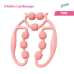 Leg Hand Neck Waist Slim Massager Muscle Pain Relief Roller Wheel Relaxer Fitness Home Alat Urut Badan Kaki Tangan夹腿按摩器