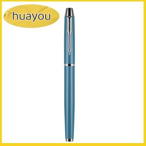 huayou ที่หนีบปากกาหัวบอลทำจากโลหะปากกาลูกลื่นมีเอกลักษณ์สำหรับการเขียนทางธุรกิจเครื่องเขียนสำนักงานปากกาของขวัญเชิงพาณิชย์