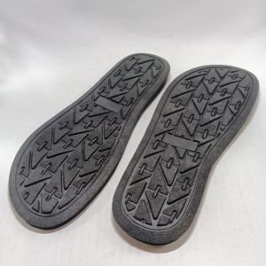 Sol Sepatu Outsole Sandal Selop Slip On Casual Pria TPR 828 - Hitam Ukuran 39-43