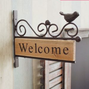Business Open Closed Sign Wood Open Closed Hanging Sign 2 Sided Business Decor Sign for Store Decor Modern simple home wall decoration Wooden crafts hanging decoration Hotel shop cafe double-sided door number