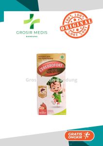 Cerebrofort Gold Sirup Multivitamin Rasa Strawberry 100 ml