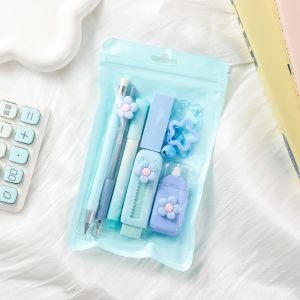 MINIYX Flower Series Stationery Set 7-in-1 Kit Gel Pen High Quality Correction Tape Students