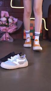 Autumn New Style Dexun Shoes White Shoes Comfortable Durable Casual Dopamine Sneakers All-Season Durable Forrest Gump Shoes