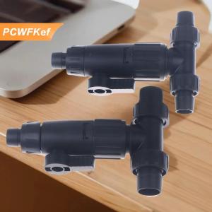 【PCWFKef】 Phụ kiện bể cá 12 16mm vòi nước đôi nhanh chóng phát hành nối ống bể cá 3 chiều Van Bể cá bộ lọc kết nối