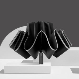 Inverted Fold Umbrella | Automatic | UV UPF 50+ | Reinforced aluminum alloy ribs | Comfort Grip | Fast Drying | Large (Big) | Designed in Singapore for Men and Women | Reverse unbrella | Foldable Auto Umbralla