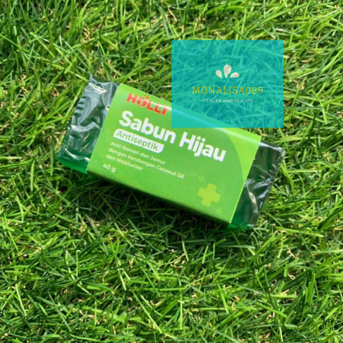 Sabun Hijau Holly 40gr /Soap Anti Septic Holly/Sabun Holly/Holly Sabun Mandi antiseptik Hijau/Sabun Hijau BPOM/Sabun Pemutih Kulit/Sabun Wajah/Sabun Mandi/Sabun Anti Bakteri/Sabun Hijau Made In Indonesia/BPOM/asli/original/sabun pencuci wajah