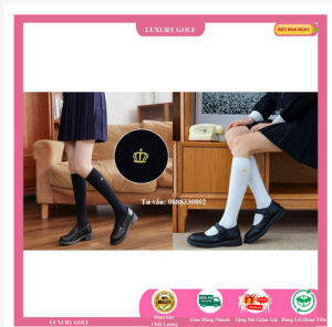 Tất golf nữ Vớ golf nữ cao cổ phong cách thể thao 4 mùa cao cấp [ GOLF SUPERMARKET ]