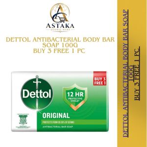 Dettol Antibacterial/Original Fresh Bar Soap 100g x 3pcs (3 in 1)