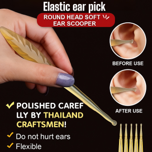 Soft Head Elastic Ear Pick Not Hurt Ears Silicone Ear Cleaner For Olders Adult Kid