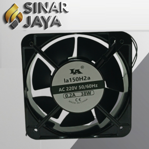 KIPAS mesin las listrik  CNC PC AC 220V 38W 0.02A 15cm LA150h2a