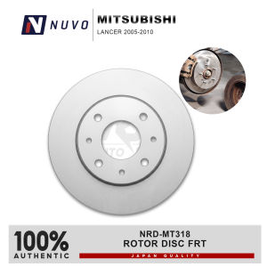 NUVO ROTOR DISC FRT MITSUBISHI LANCER 2005-2010 NRD-MT318 MR-510742 ( 1 PC )