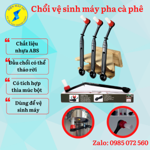 Chổi vệ sinh cọ vệ sinh máy pha cà phê