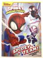 Marvel Spiderman Colouring Book For Kids To Color Lets Swing With Spidey & The Team. 