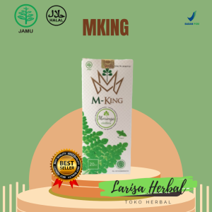 M KING / M KING / MORINGA KING JAMU TETES HERBAL ISI 20 ml ORIGINAL