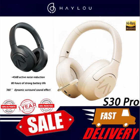 HAYLOU S30 Pro Wireless Bluetooth Headset With ANC Active Noise