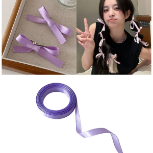 2 Yards Ribbon Cute Sweet Girly Bow Bunches Floral Arrangement Craft Gift Wrapping Hair Bow Embellishment Sewing
