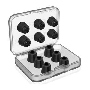 Memory Foam Earbud Tips for Wireless Headphones Noise Canceling Earbud Replacement Tips Nozzle Earphone Ear Tip Cover