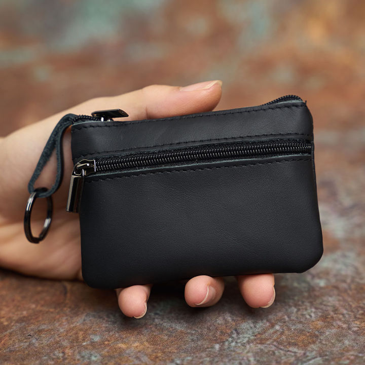 Small Wallet for Men Coins Pouch Coin Purse Wallet for Man Genuine
