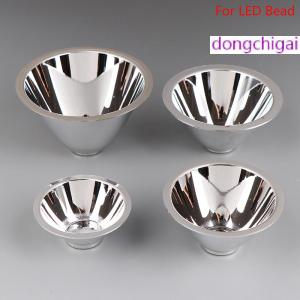 dongchigai 56mm 68mm 77mm 87mm LED Aluminum Reflector Cup without Mounting Plate Reflective Concentrate Cup for 1W 3W LED Bead