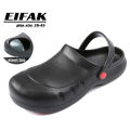 EIFAK 👨‍🍳👨‍🍳รองเท้าเชฟหัวเหล็ก/รองเท้าเชฟ crocs/รองเท้านิรภัย/รองเท้าเชฟกันลื่น Chef Shoes for Men Women Cros Style Steel Toe Cap Safety Shoes Kitchen Shoes Work Shoes รองเท้าเซฟตี้ รองเท้าเซฟตี้ ช รองเท้าหัวหล็ก. 