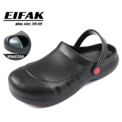 Safety discount toe slippers