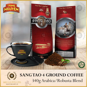 Sang Tao 4 -340g trung Nguyen ground coffee ~ Arabica Robusta Excelsa & Catimor (Strong & Bittersweet)