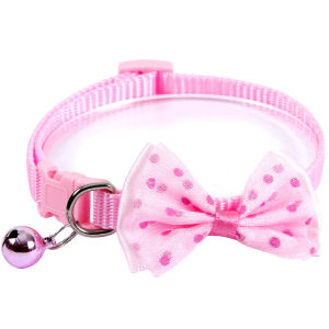 KALUNG KUCING MOTIF DASI PITA KUPU KUPU LONCENG BUNYI KERAS MURAH AKSESORIS UNTUK KITTEN CAT COLLAR