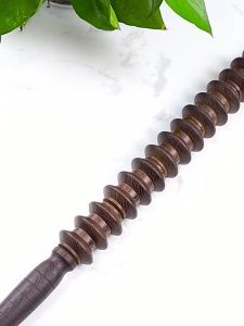 【Ship in 24H】Whole Body Massage Roller Stick 9/12/15 Wheel Chicken Wings Wood Massager Shoulder Neck Massage Stick Muscle Relaxation Massage Tool