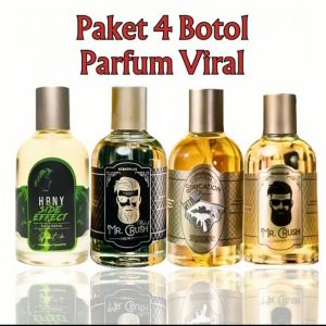 BELI 1 DAPAT 4 PARFUM PEMIKAT JENIS PARFUM PRIA KESUKAAN WANITA WANGI TAHAN LAMA 30 ML