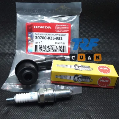 TUTUP BUSI BEAT ESP FI HONDA KZL CANGKLONG SCO0PY ESP REVO FI NEW OLD + BUSI NGK CPR6EA-9 CAP COP