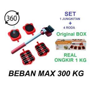 RODA ALAT BANTU ANGKAT BARANG PINDAH PENGANGKAT FURNITURE ORIGINAL SET JUNGKITAN