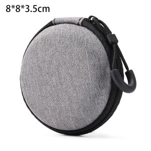 NALANILI 1Pcs Earphone/Phone/Charging Cable EVA Storage Bag Mini For Airpod Zipper Earphone Case Durable Digital Accessories Pouch Carrying Bag