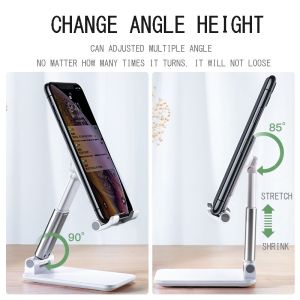 Giá đỡ điện thoại Kệ Điện Thoại Máy Tính Bảng Có Tăng Giảm Chiều Cao Dễ Dàng Gấp Gọn Chất Nhựa Chắc Bền Để Được Cả Máy Tính Bảng học tập