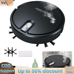 【Vodool Auto Center】Smart Robot Vacuum Cleaner Rechargeable Robot Vacuum and Mop with Suction for Pet Hair Carpets and More