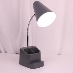 [Support Lalamove Bulk Order] Desk Lamp High Quality E27 Table Light Read Light Adjustable Arm Office Study Night Light Included Desktop Big Storage Function[Not Included Bulb]