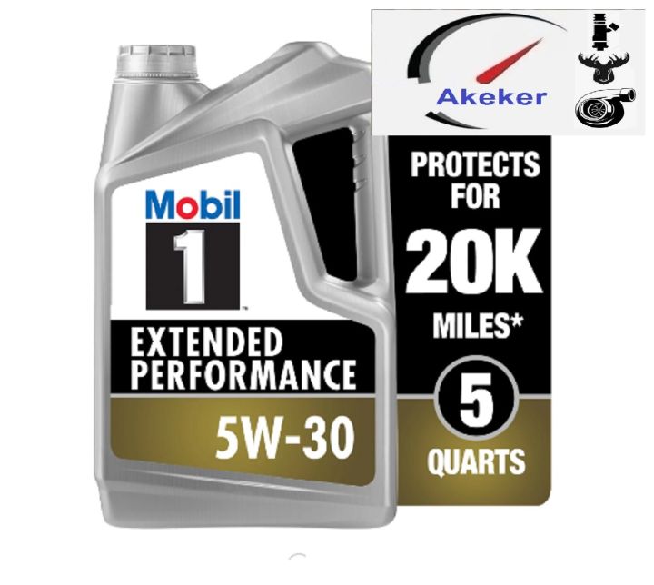 Mobil 1 Extended Performance Full Synthetic Motor Oil 5W-30 5 QT ...