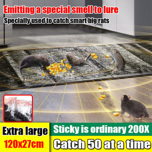 120*27cm Center Point Mouse Trap for Big Rats Glue Board Heavy Duty Special Smell Lure Rat Killer