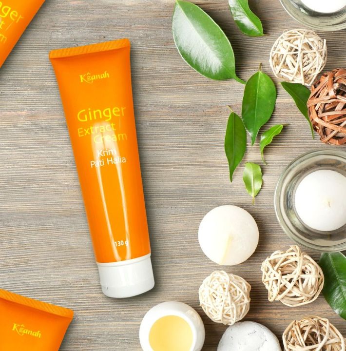 K'zanah Ginger Extract Cream (130g) Cosway 姜提取物霜 Mendatar membonjol Perut Lazada
