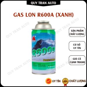 Ga lon R600a xanh bổ sung cho tủ lạnh và máy lạnh trọng lượng 220g - Quý Trần Auto