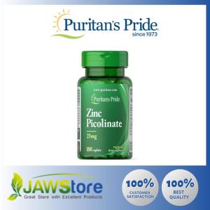 Puritans Pride Zinc Picolinate 25 mg / 100 Caplets / Item #4261