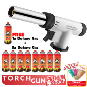 Newly Improved Heavy Duty Butane Burner Outdoor Fire Starter Flame Gun Welding Flamethrower Pistol