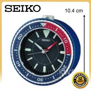 100% ORIGINAL SEIKO Quite Sweep Lumibrite Beep Alarm Diver Clock QHE207 (QHE207L) [Jam Loceng]