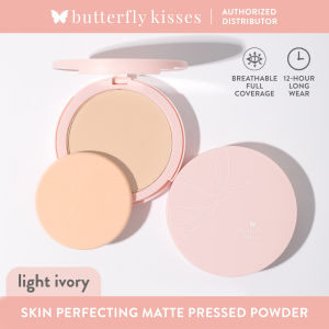 Skin Perfecting Matte Pressed Powder 10g by Butterfly Kisses