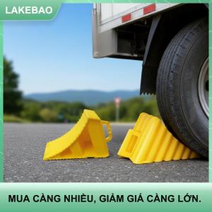 【LAKEBAO】 Bánh xe RV đáng tin cậy dừng thiết kế chống trượt để đỗ xe an toàn hoặc sử dụng khẩn cấp