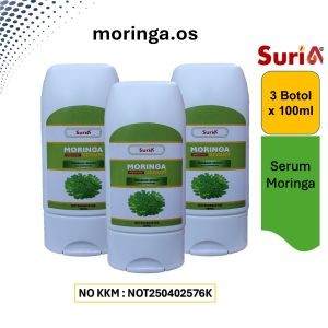 Serum Moringa Massage Serum 3 Units Lulus KKM