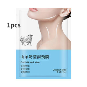 Hailicare Goat Milk Neck Mask Fade Neck Wrinkles Patch Moisturizing Neck Care Cream Nourishes Skin and Relieves Dryness